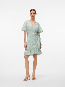 Vero Moda VMJOSIE Short dress -Silt Green - 10312609