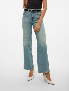 Vero Moda VMTESSA Wide Fit Jeans -Medium Blue Denim - 10312660