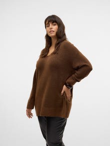 Vero Moda VMCFILUCA Sweter -Pinecone - 10312709
