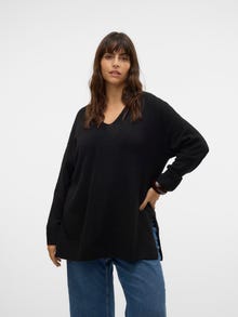 Vero Moda VMCFILUCA Sweter -Black - 10312709