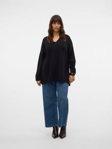 Vero Moda VMCFILUCA Pullover -Black - 10312709