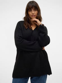 Vero Moda VMCFILUCA Sweter -Black - 10312709