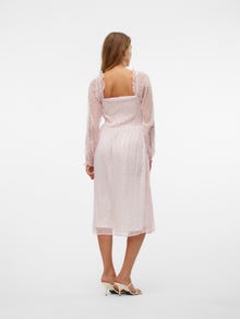 Vero Moda VMSMILLA Lang kjole -Bright White - 10312722