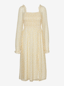 Vero Moda VMSMILLA Midiklänning -Snow White - 10312722