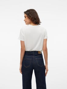 Vero Moda VMMACKENZI T-Shirt -Snow White - 10312733