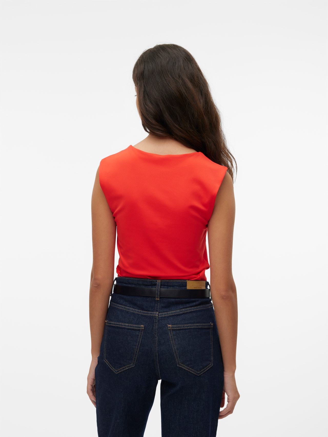 Vero Moda VMMILLION Top -Tomato - 10312751