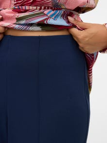 Vero Moda VMCBECKY Aukštas juosmuo Kelnės -Navy Blazer - 10312762