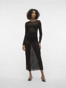 Vero Moda VMSOF Langes Kleid -Black - 10312771