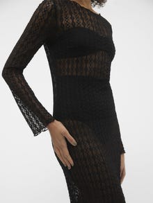 Vero Moda VMSOF Langes Kleid -Black - 10312771