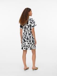 Vero Moda VMMERVE Trumpa suknelė -Black - 10312778