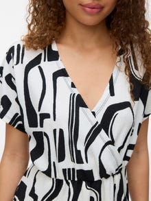 Vero Moda VMMERVE Trumpa suknelė -Black - 10312778