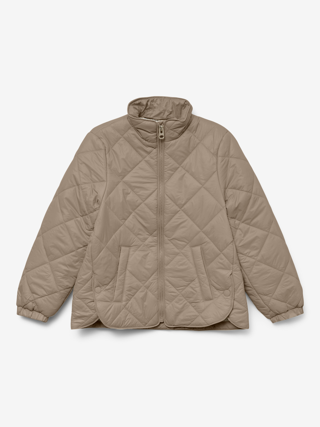 Vero Moda VMSKYLAR Prešita jakna -Silver Mink - 10312803