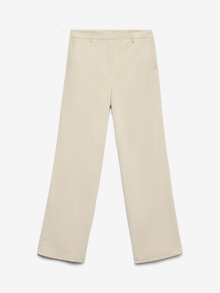 Vero Moda VMNORA Mid waist Trousers -Birch - 10312841