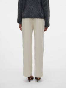 Vero Moda VMNORA Mid waist Trousers -Birch - 10312841