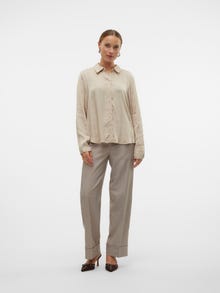 Vero Moda VMALLY Mittlere Taille Hose -Silver Mink - 10312847