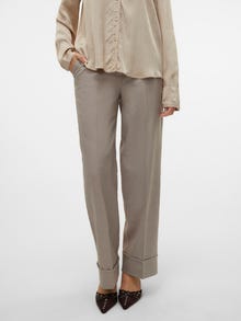Vero Moda VMALLY Mittlere Taille Hose -Silver Mink - 10312847