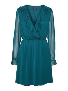 Vero Moda VMHILDA Krótka sukienka -Ponderosa Pine - 10312905