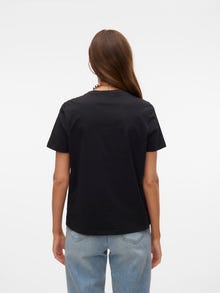 Vero Moda VMLINE T-shirts -Black - 10312912