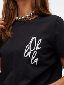 Vero Moda VMLINE T-shirts -Black - 10312912