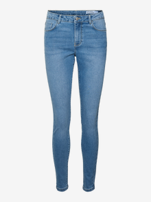 Vero Moda VMCELLY Mid rise Skinny fit Jeans -Medium Blue Denim - 10312922