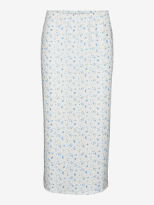 Vero Moda VMSOMYA Hög midja Lång kjol -Blue Bell - 10312943
