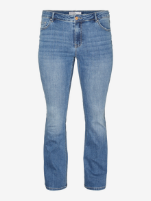 Vero Moda VMCFLASH Flared Fit Jeans -Medium Blue Denim - 10312950