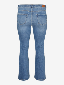 Vero Moda VMCFLASH Krój flared Jeans -Medium Blue Denim - 10312950