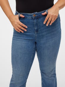 Vero Moda VMCFLASH Taille moyenne Flared Fit Jeans -Medium Blue Denim - 10312950