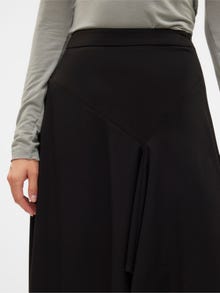 Vero Moda VMINA Wysoka talia Długa spódnica -Black - 10312951