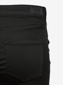 Vero Moda VMCFLASH Mid rise Straight fit Jeans -Black - 10312952