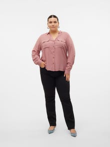 Vero Moda VMCFLASH Normaali vyötärö Straight fit Farkut -Black - 10312952