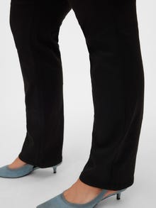 Vero Moda VMCFLASH Mid rise Straight Fit Jeans -Black - 10312952