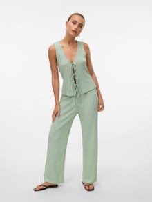Vero Moda VMMAXINE Pantalones -Silt Green - 10312972