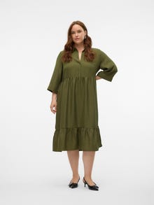 Vero Moda VMCMELONEY Vestido midi -Cypress - 10312985