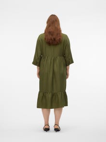 Vero Moda VMCMELONEY Vestido midi -Cypress - 10312985