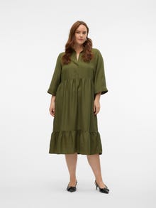 Vero Moda VMCMELONEY Vestido midi -Cypress - 10312985