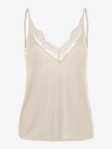 Vero Moda VMMELLA Top -Birch - 10313054