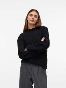 Vero Moda VMEFFIE Pullover -Black - 10313057