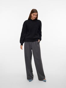 Vero Moda VMEFFIE Pullover -Black - 10313057