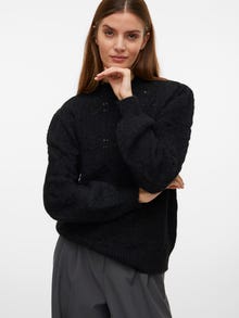 Vero Moda VMEFFIE Pullover -Black - 10313057