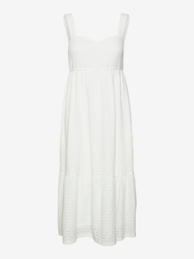 Vero Moda VMULRIKKE Midikjole -Snow White - 10313062