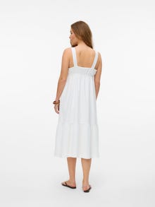 Vero Moda VMULRIKKE Robe midi -Snow White - 10313062
