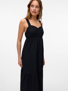 Vero Moda VMULRIKKE Midi kleita -Black - 10313062