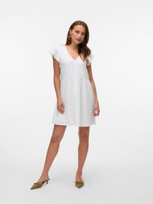 Vero Moda VMULRIKKE Short dress -Snow White - 10313063