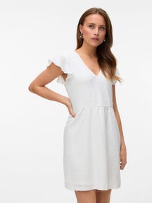 Vero Moda VMULRIKKE Short dress -Snow White - 10313063