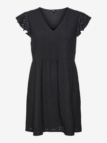 Vero Moda VMULRIKKE Krótka sukienka -Black - 10313063
