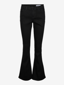 Vero Moda VMELLY Vita media Flared Fit Jeans -Black - 10313109
