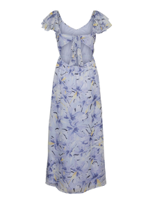 Vero Moda VMWONDA Long dress -Icelandic Blue - 10313260