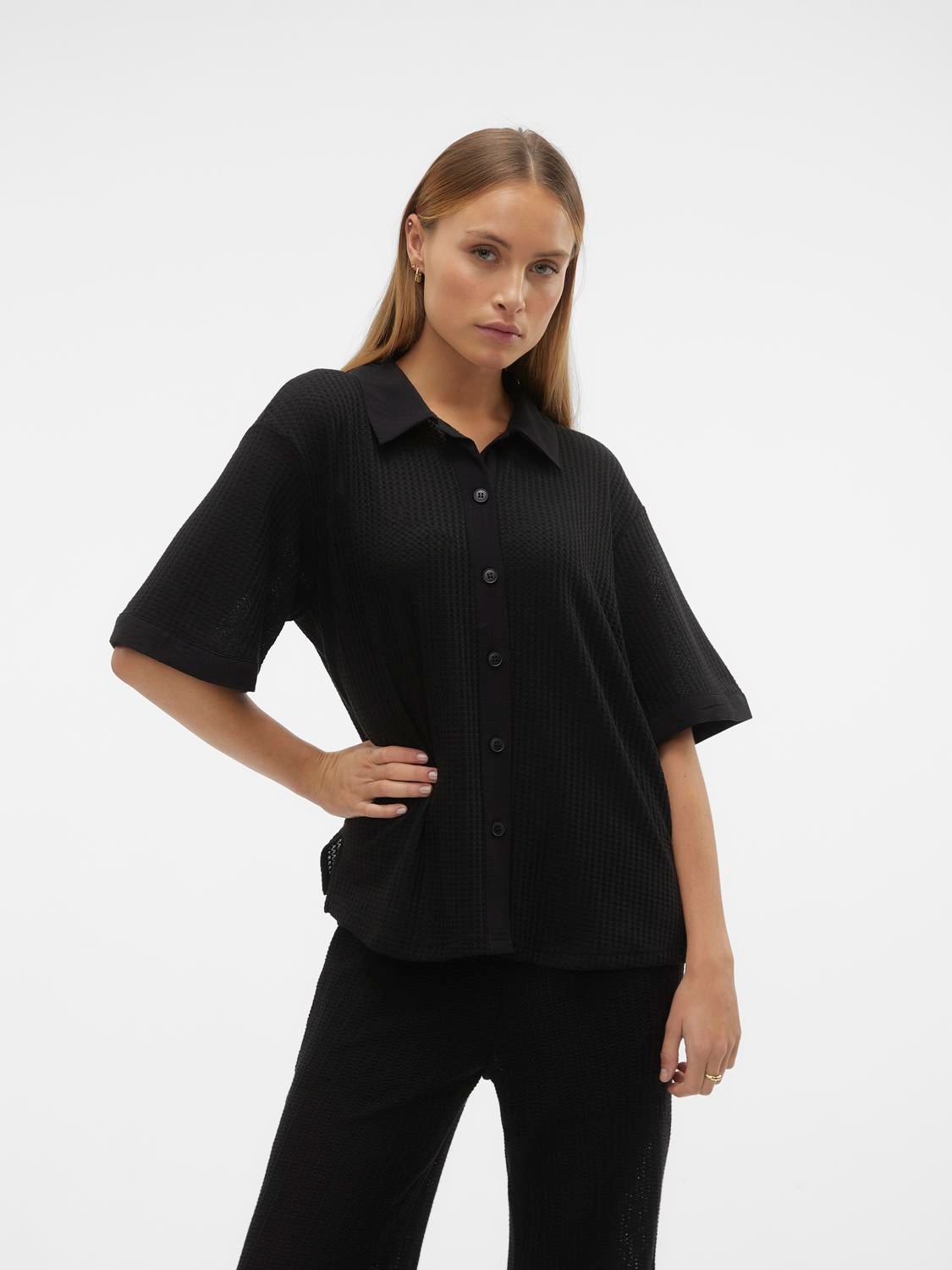 Vero Moda VMCILLE T-Shirt -Black - 10313544