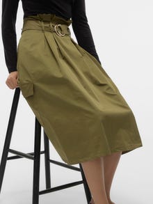 Vero Moda VMHAYA Długa spódnica -Olive Green - 10313558